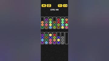 Ball sort puzzle level 465