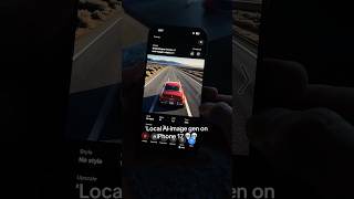 Local AI image gen with Phonediffusion app #aiapp #aiart