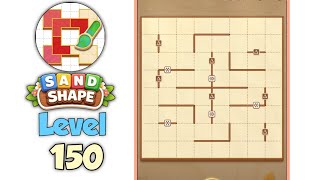 Sand Shape Level 150 Super Hard Gameplay & Solution