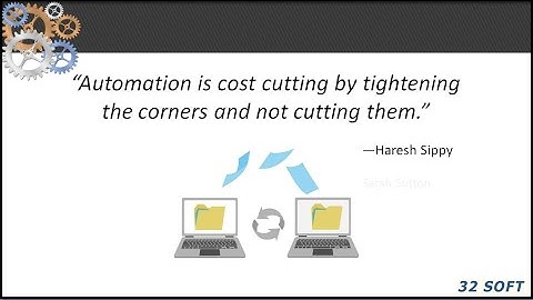 How to Automate QAD Data Uploads - 32 Soft webinar
