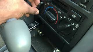 1997-2001 Camry Blower Motor Resistor Replacement