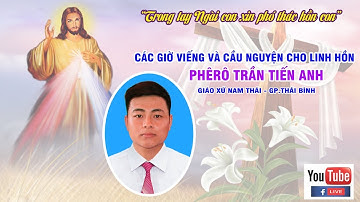 [Trực tiếp] Các giờ viếng và cầu nguyện Anh Phêrô Trần Tiến Anh - Giáo Xứ Nam Thái