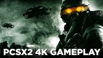 Killzone 4K Gameplay PCSX2 PS2 Emulator