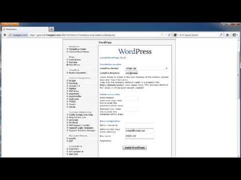 Install Wordpress Using Fantastico De Luxe