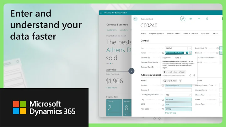 Dynamics 365 Business Central 2025 Release Wave 1 Release Highlights