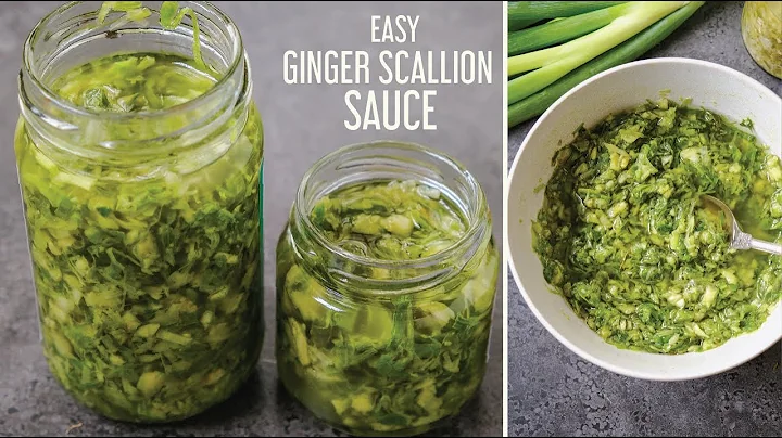 Easy Ginger Scallion Sauce in Oil | Chinese Recipe - DayDayNews