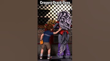 FNAF SB: Gregory Pranks Roxy #shorts #fnaf #animation