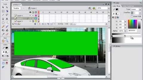 Flash animation lesson 4 mask effect