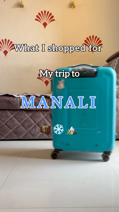 Bag packing for Manali #shorts #ashortaday #relatable #shoppinghaul #Manali #fyp #explore #vacation