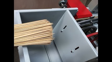 BBQ Bamboo Skewer Sharpening Machine#skewer sharpening machine#SharpeningMachine #BambooMachine