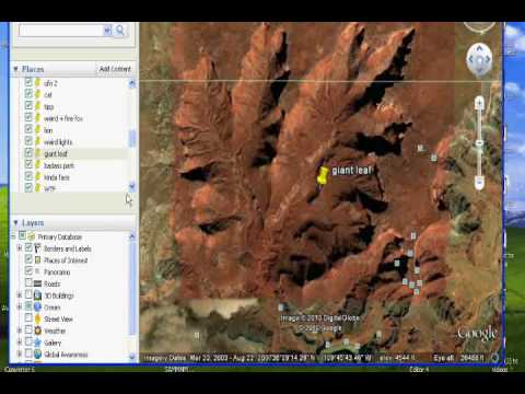 Google earth secrets (UFO's KFC Portals)