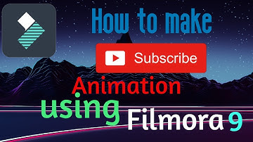How to make subscribe animation button using Filmora 9