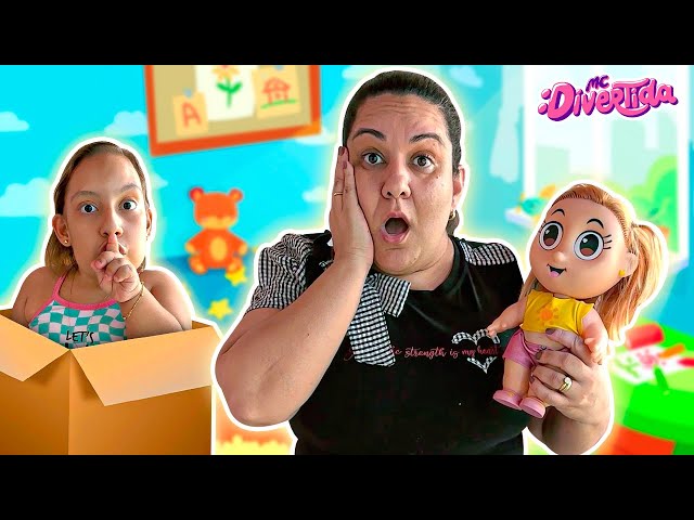 Maria Clara and the funny story of the new doll sister - MC Divertida 