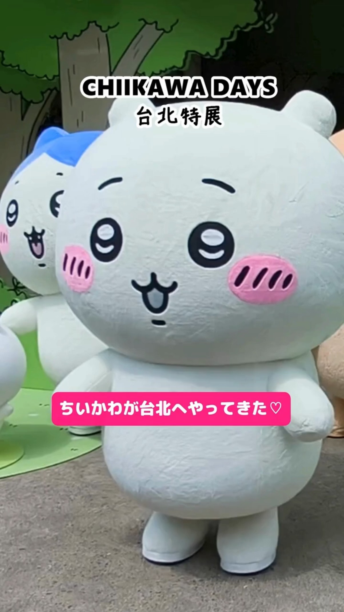 台湾イベント】台湾へちいかわがやってきた♡「CHIIKAWA DAYS 台北特展