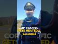 Cop Traffic Stop Turns Heated Fast🔥