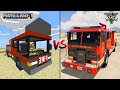 MINECRAFT FIRE TRUCK VS GTA 5 FIRE TRUCK  - WHICH IS BEST?