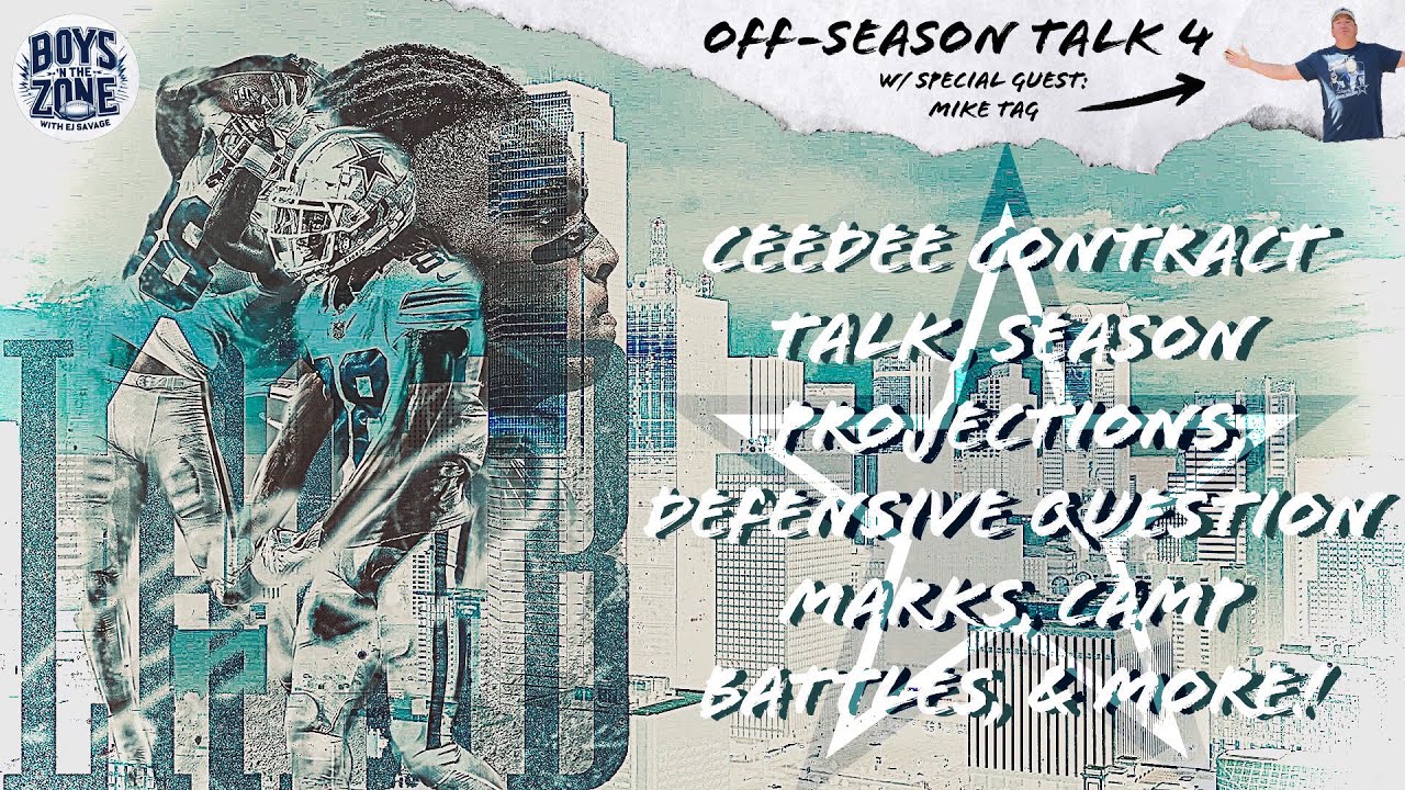 Off-Season Talk 4 | Ceedee Contract, Season Projections, Defensive Questions, Camp Battles,& More!