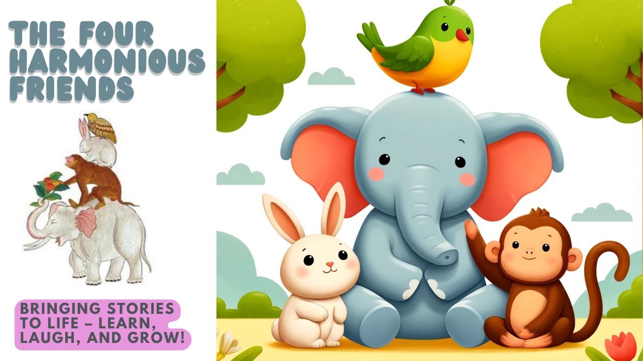 The Four Harmonious Friends | A Story of Friendship & Unity