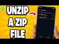 How To Unzip a ZIP File On Android Phone