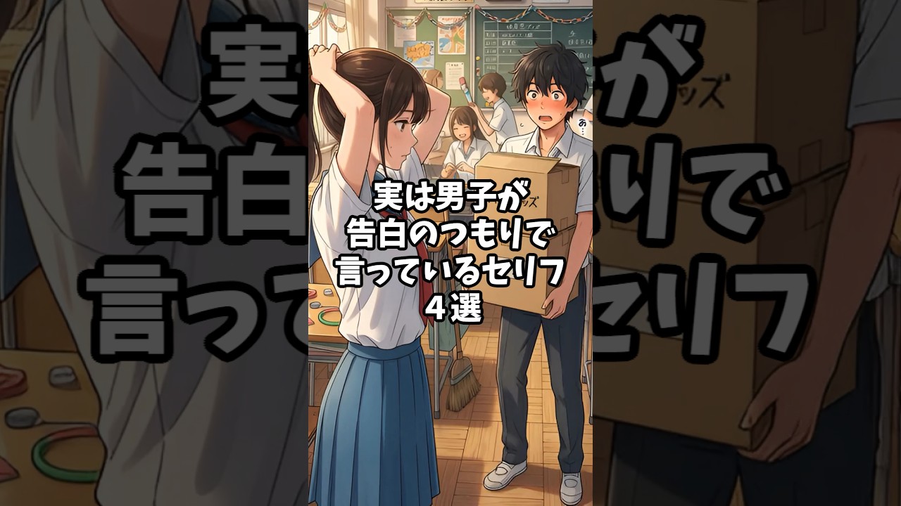 【言った経験ある？】実は男子が告白のつもりで言っているセリフ4選#恋愛 #恋愛心理学 #恋愛あるある