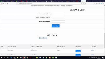 Single Page Application using JSP and AJAX Part 1Single Page Application using JSP and AJAX Part 1