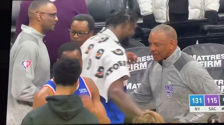 Julius Randle saves Alvin Gentry from confronting ...