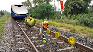 Subway Surfers In Real World - 4K