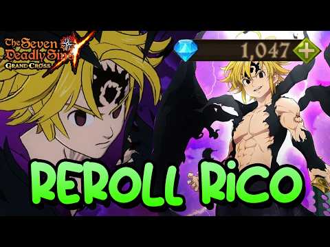 CONTA REROLL COM MELIODAS! VALEU A PENA?