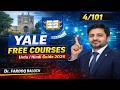 4/101 Study at Yale for FREE | Yale University Free Courses on YouTube (Urdu/Hindi)