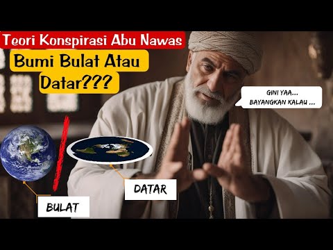 Kecerdikan Abu Nawas Tentang Bumi Bulat Atau Datar.