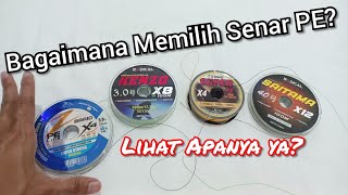 Tips Memilih Senar PE Yang Benar