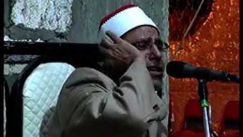 الشيخ محمود طه الصفطي من قرية شيبة الشرقية  سورة الإسراء و مريم