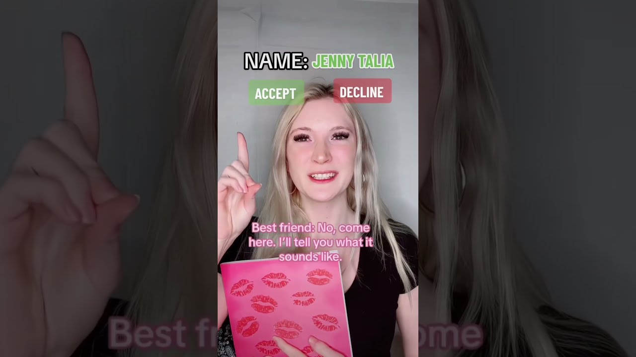  Pov Everyone Gets To Choose Their Name