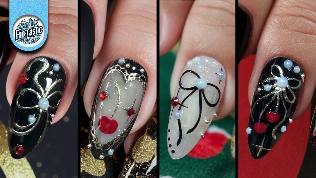 Fin-Tastic | Christmas Nail Decoration Ideas 2024 || Best Holidays Nail Art Compilation.