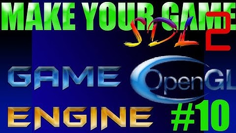 Game Engine # 10 Класс Camera -  масштабирование,  перемещение(С++ OpenGL SDL Shader)