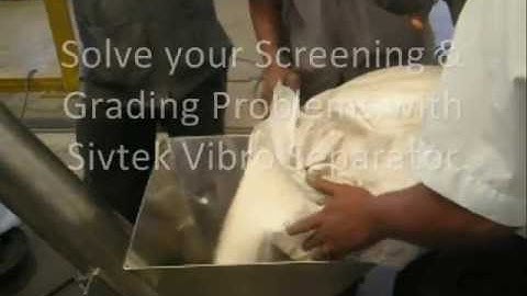 Sugar Sieving Machine in Confectionary Industry