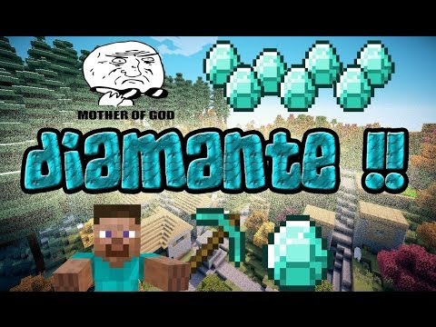 Como Obtener DIAMANTES Facil y Rapido en Minecraft 2014