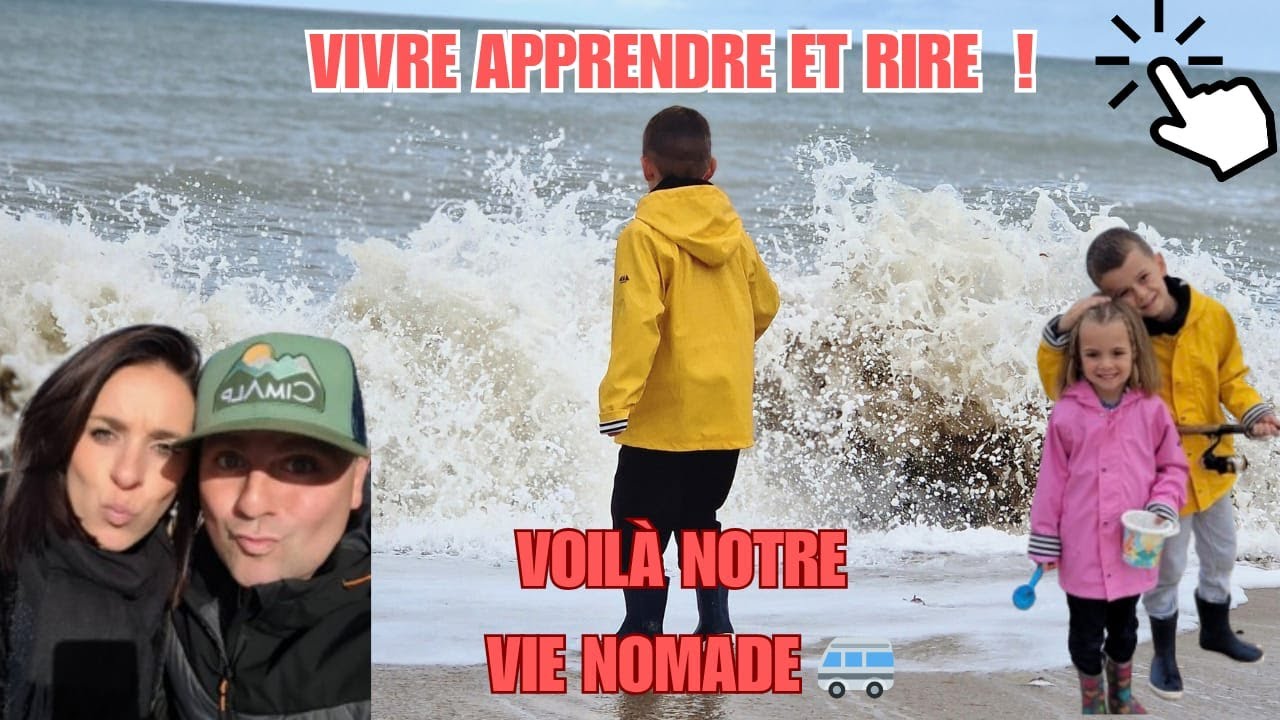 Famille Nomade , on apprend en voyageant :notre école c'est la vie🚐👨‍👩‍👧‍👦
