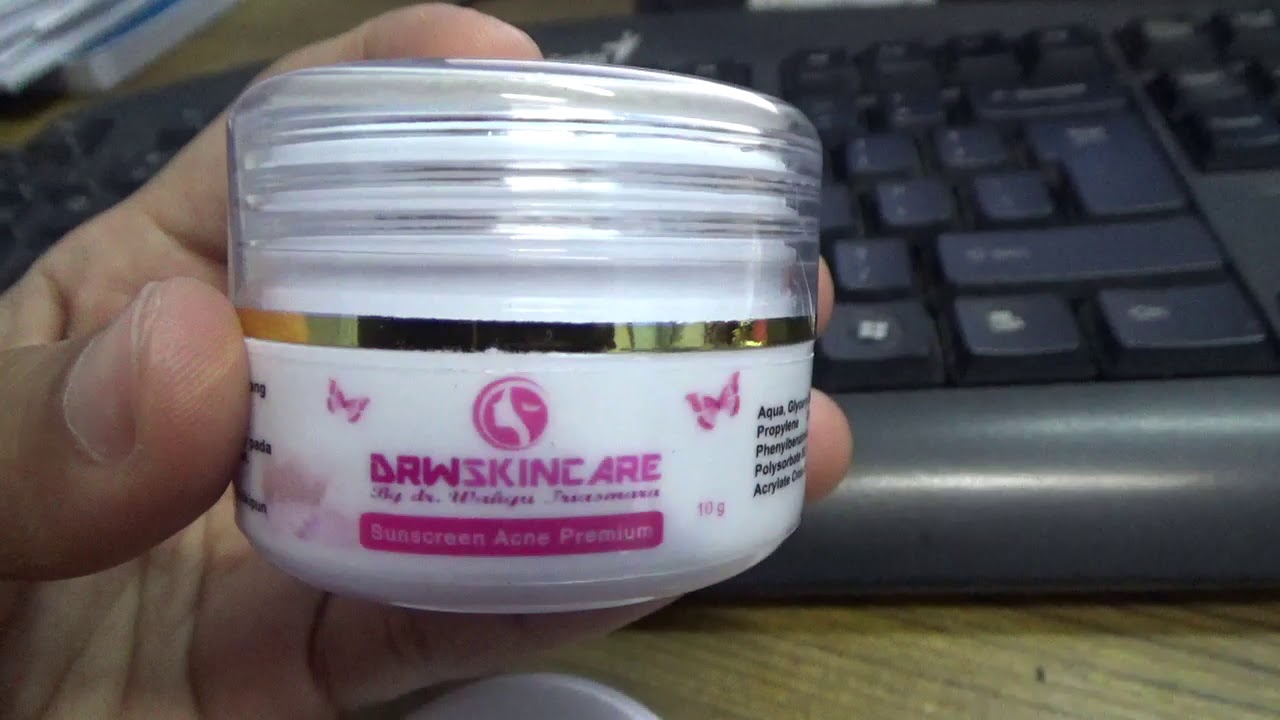 cream glowing drw skincare