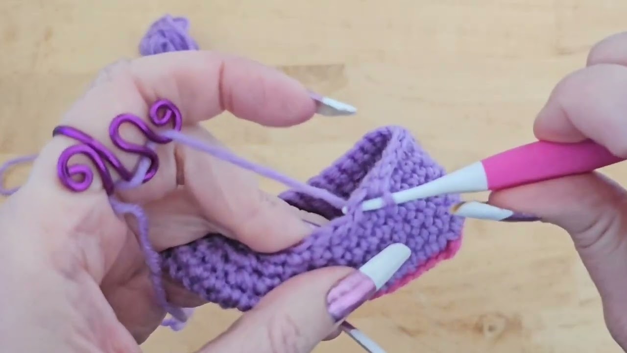 Yarn Tension Ring Instructions and Tips for Crocheters and Knitters 