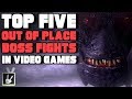 Top Five Out of Place Boss Fights in Video Games - rabbidluigi