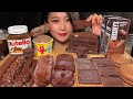 초콜릿 디저트먹방 2탄 🍫🍪 ASMR CHOCOLATE DESSERT MACARON COOKIES CAKE CHOCOLATE BARS EATING SOUND MUKBANG
