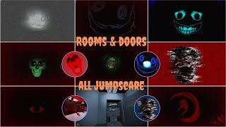 Rooms & Doors all jumpscare #roblox