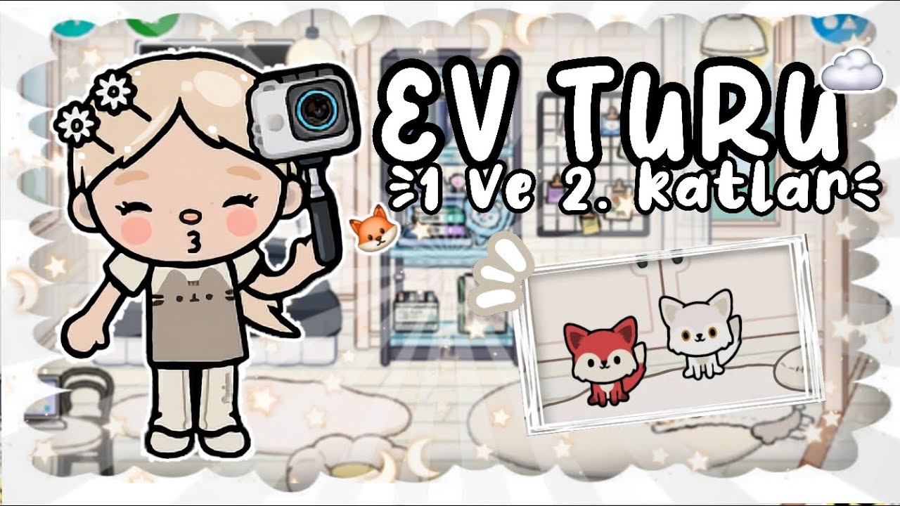 Ev turu || İzlemeyin aktiflik için önceden atmıştım keşfet kapanmasın😭Toca Vensi | Toca Life Türkçe 