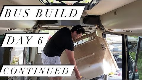 Mitsubishi Rosa Bus Conversion Day 6 Continued! Removing the roof!