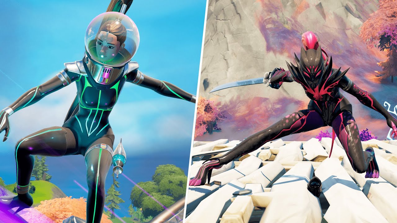 Fortnite "SPACEFARER ARIANA GRANDE" SKIN GAMEPLAY ! (+ Just Keep