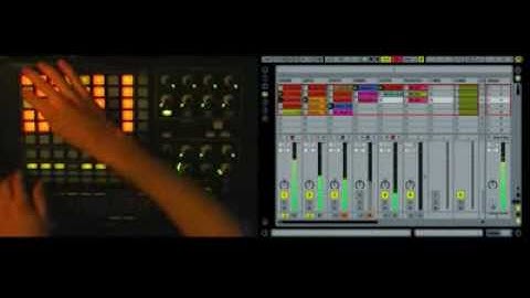 Akai APC 40 Ableton Controller - Video 4.flv