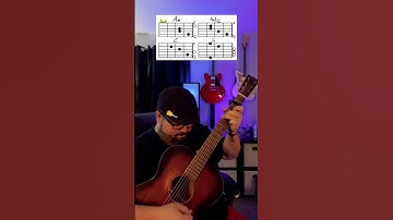 Thumbnail of Ghost by Justin Bieber Guitar Tutorial Lesson! #guitar #shorts #youtubeshorts #music #guitarra