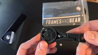 The Framesandgear Enve Aero Road Mount for Garmin and Wahoo