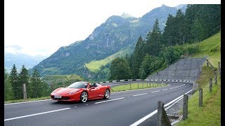 Driving a Ferrari Through Switzerland with Edel & Stark